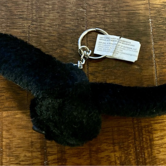 Kipling Plush Black Gorilla Keychain - Picture 2 of 2